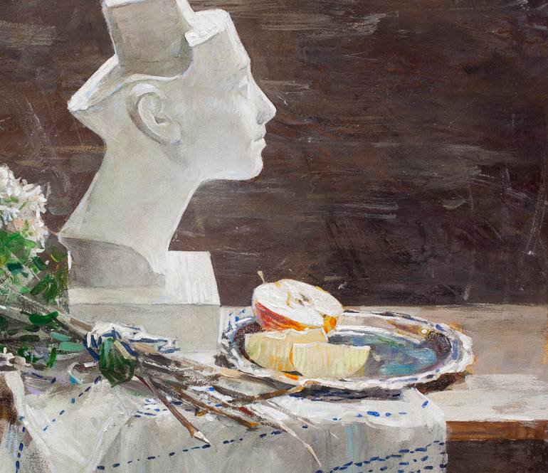 Original Impressionism Still Life Painting by Volodymyr Kovalov
