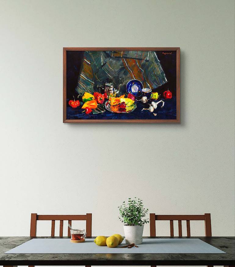 Original Still Life Painting by Volodymyr Kovalov