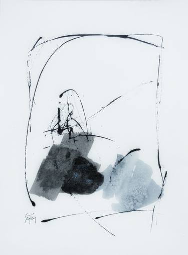 Original Abstract Drawings by Martine SENTEIN