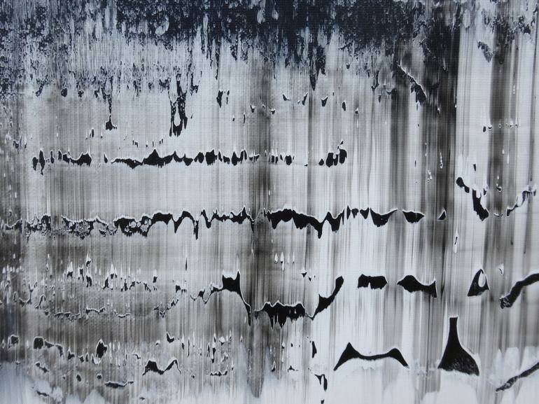 Original Abstract Expressionism Abstract Painting by Martine Sentein