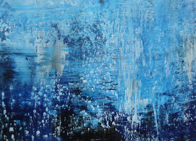 Original Abstract Painting by Martine SENTEIN