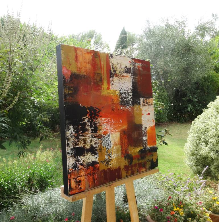 Original Abstract Painting by Martine SENTEIN