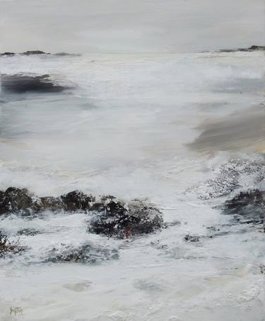 Original Abstract Landscape Paintings by Martine SENTEIN