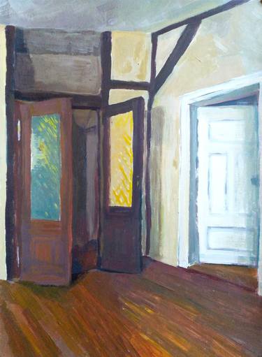 Print of Documentary Interiors Paintings by Anita Sieradzka