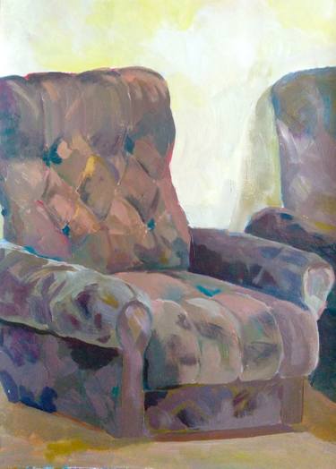 Print of Interiors Paintings by Anita Sieradzka