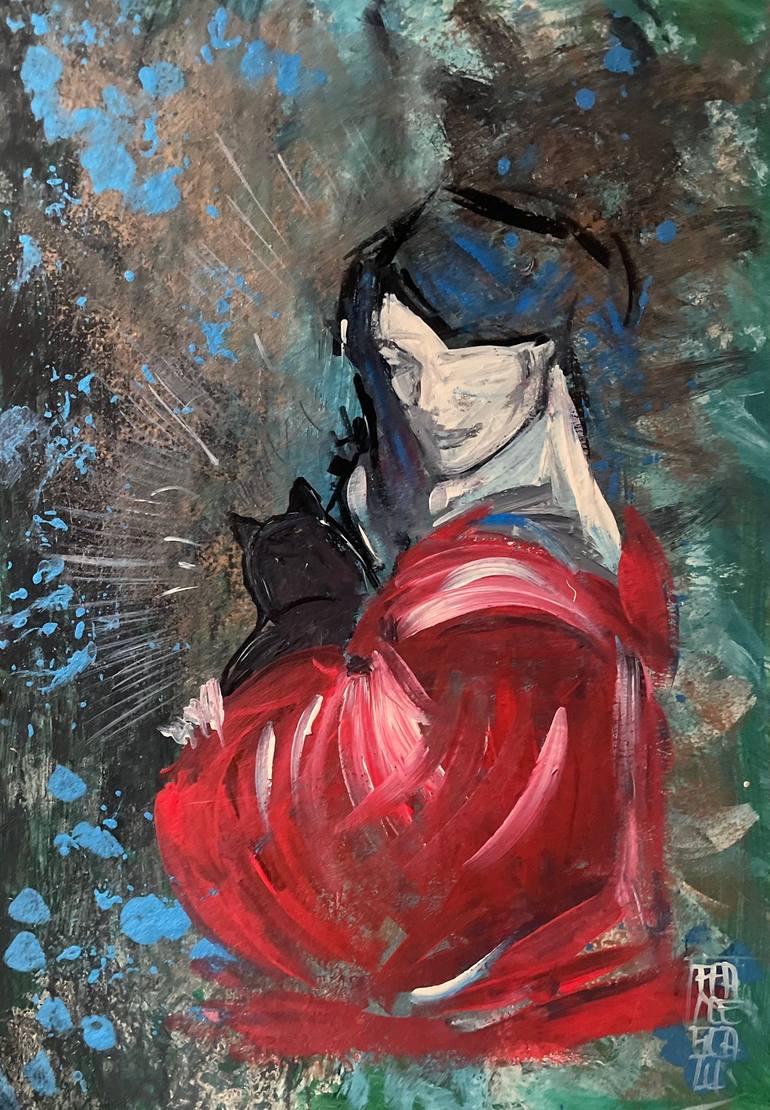 Mystic Painting by Francesca Lù | Saatchi Art Italy