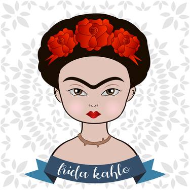 A tribute to Frida Kahlo, Mexican surreal artist thumb