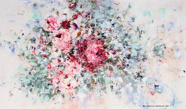 Original Floral Paintings by Ludmilla Gruslak