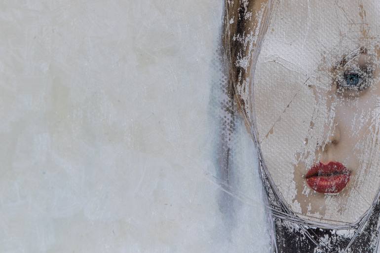 Original Expressionism Women Painting by Matthew Dols