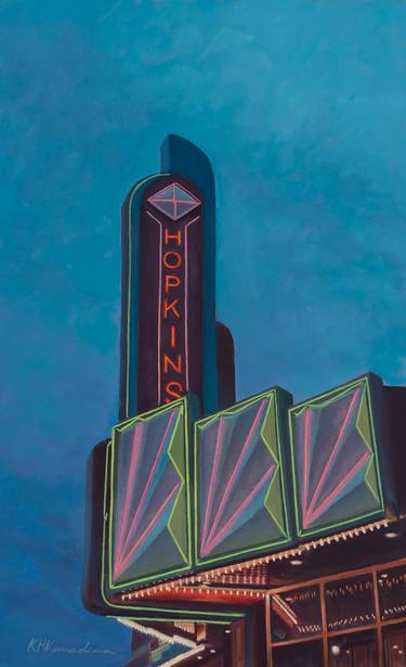 Original Fine Art Architecture Paintings by Kevin H Komadina