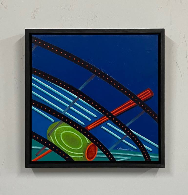 Original Contemporary Abstract Painting by Kevin H Komadina