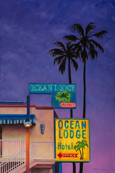 Saatchi Art Artist Kevin H Komadina; Paintings, “Ocean Lodge” #art