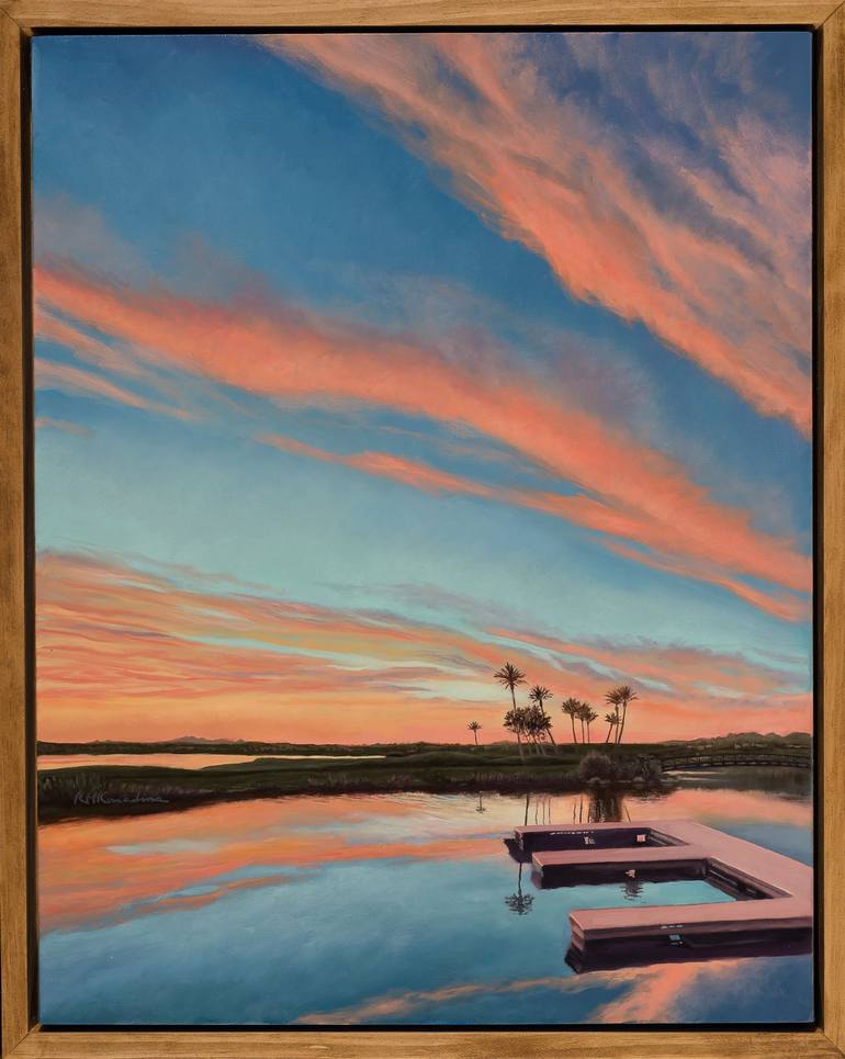Original Fine Art Landscape Painting by Kevin H Komadina