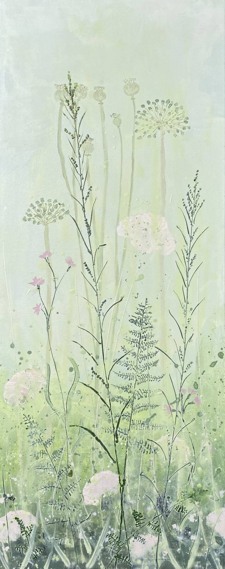 Original Garden Mixed Media by Elizabeth Westcott