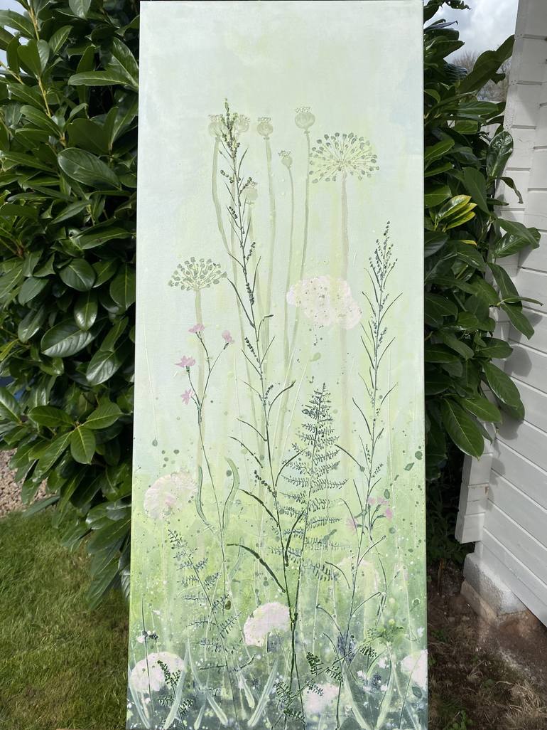 Original Garden Mixed Media by Elizabeth Westcott