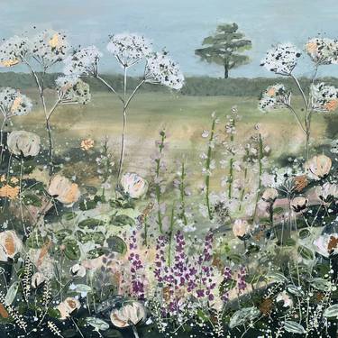 Original Impressionism Landscape Mixed Media by Elizabeth Westcott