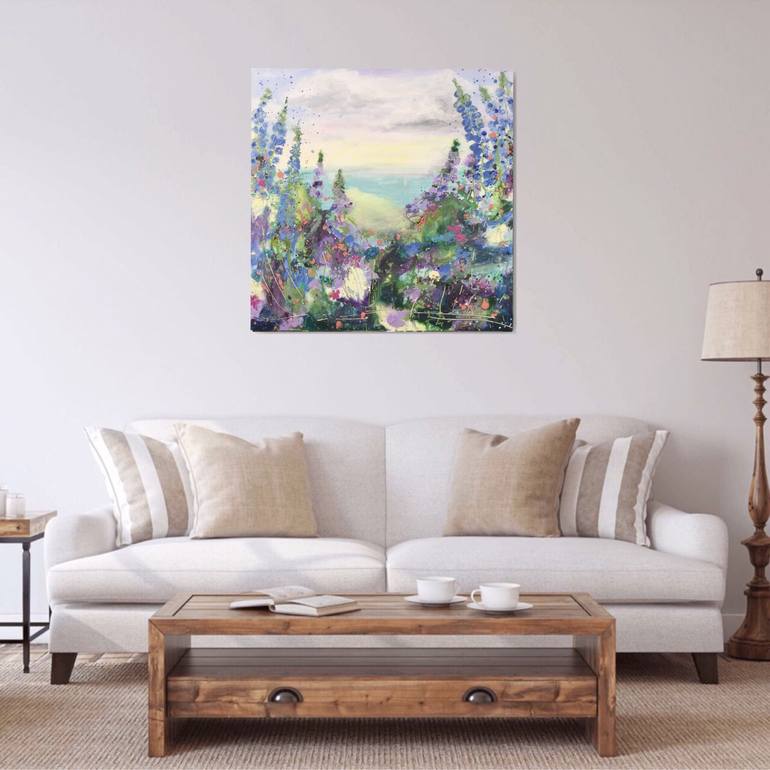 Original Impressionism Landscape Painting by Elizabeth Westcott