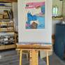 Artwork in Artist's studio
