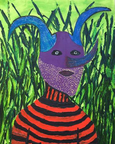 Original Contemporary Fantasy Painting by Viktória Kalán