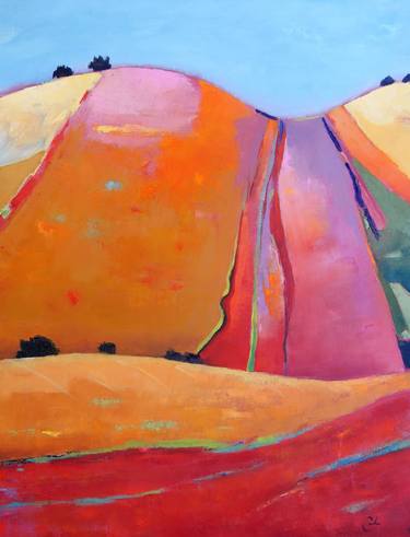 Original Abstract Landscape Paintings by Gary Coleman