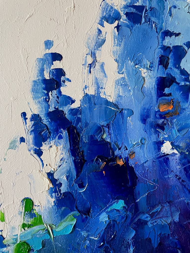 Original Impressionism Floral Painting by Dmytro Meush