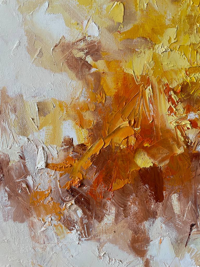 Original Impressionism Floral Painting by Dmytro Meush