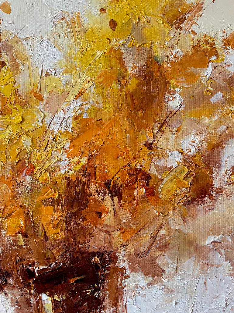 Original Impressionism Floral Painting by Dmytro Meush
