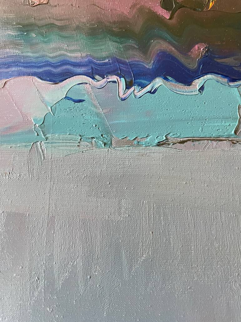 Original Abstract Floral Painting by Dmytro Meush