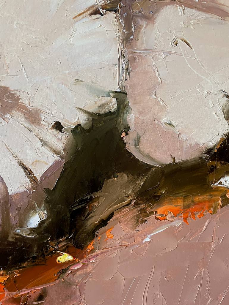 Original Abstract Floral Painting by Dmytro Meush