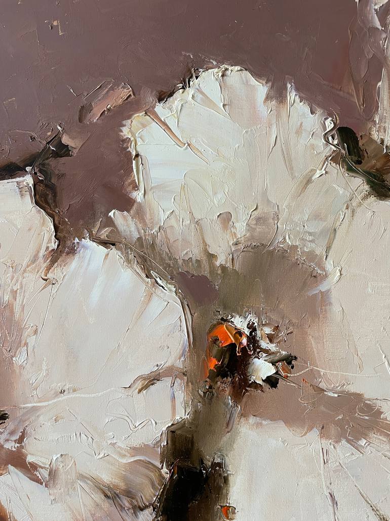 Original Abstract Floral Painting by Dmytro Meush