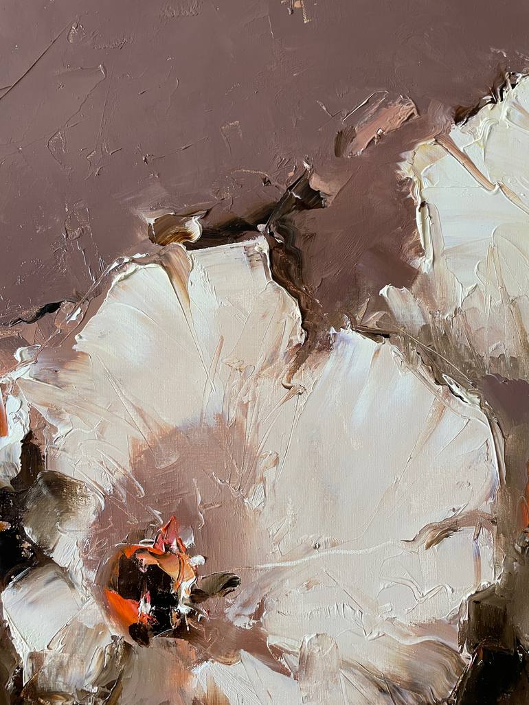 Original Abstract Floral Painting by Dmytro Meush