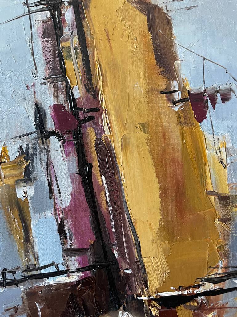 Original Impressionism Seascape Painting by Dmytro Meush