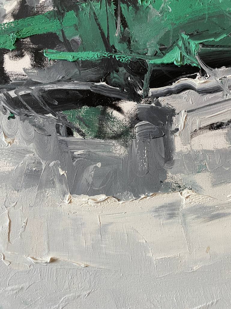Original Abstract Landscape Painting by Dmytro Meush