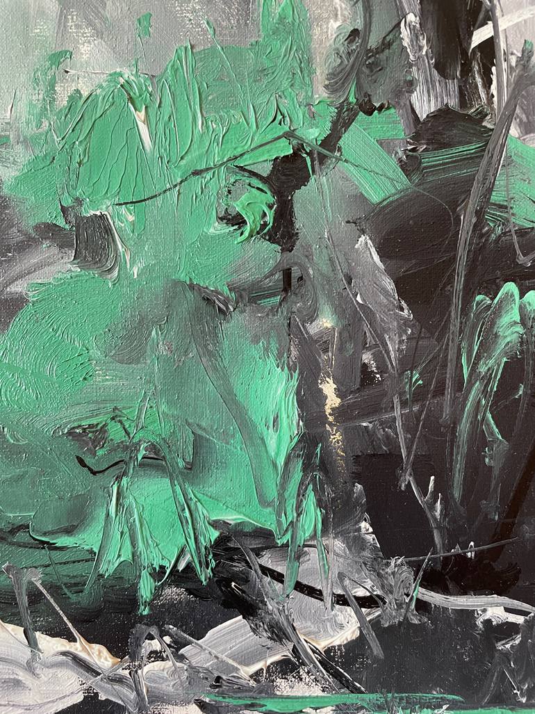 Original Abstract Landscape Painting by Dmytro Meush