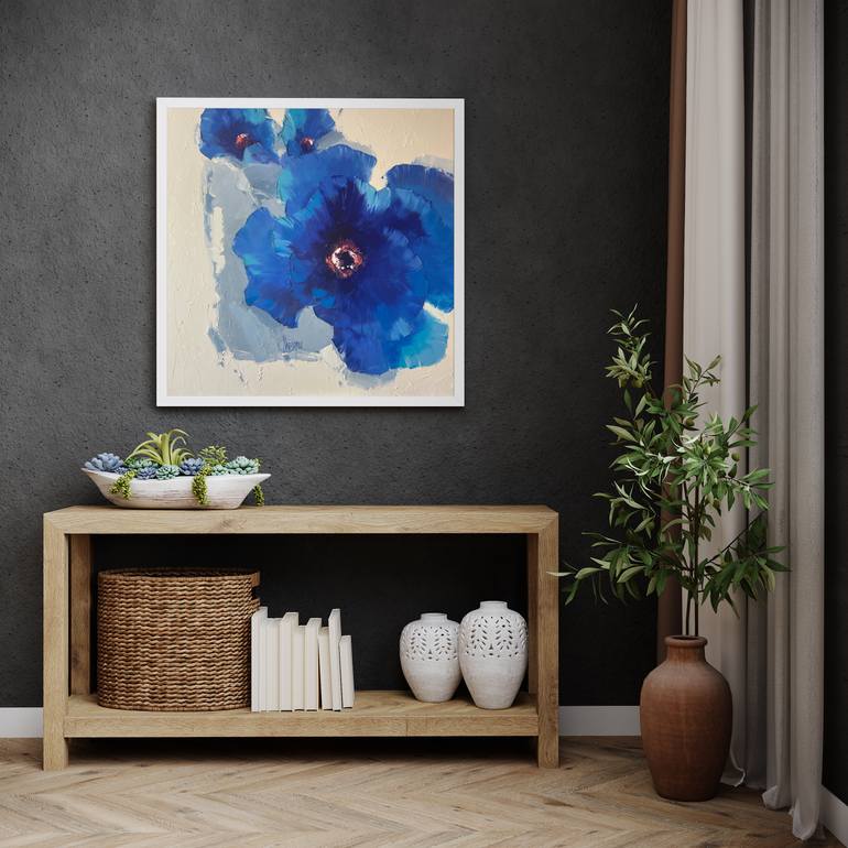 Original Impressionism Floral Painting by Dmytro Meush