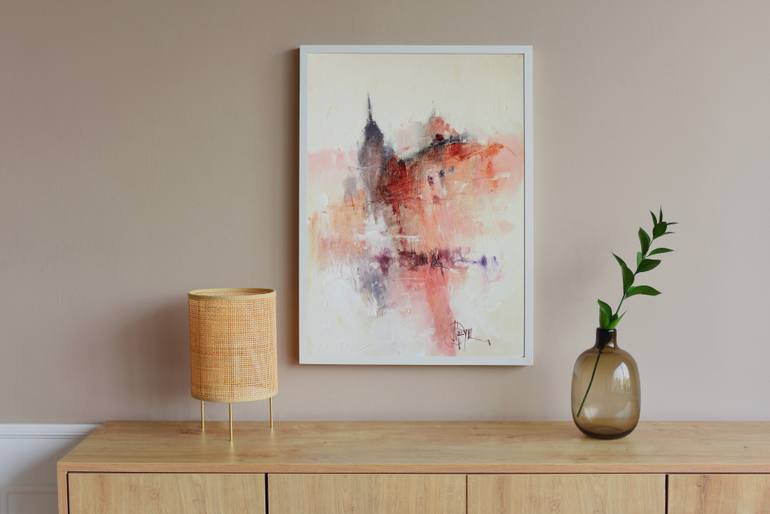 Original Impressionism Abstract Painting by Dmytro Meush