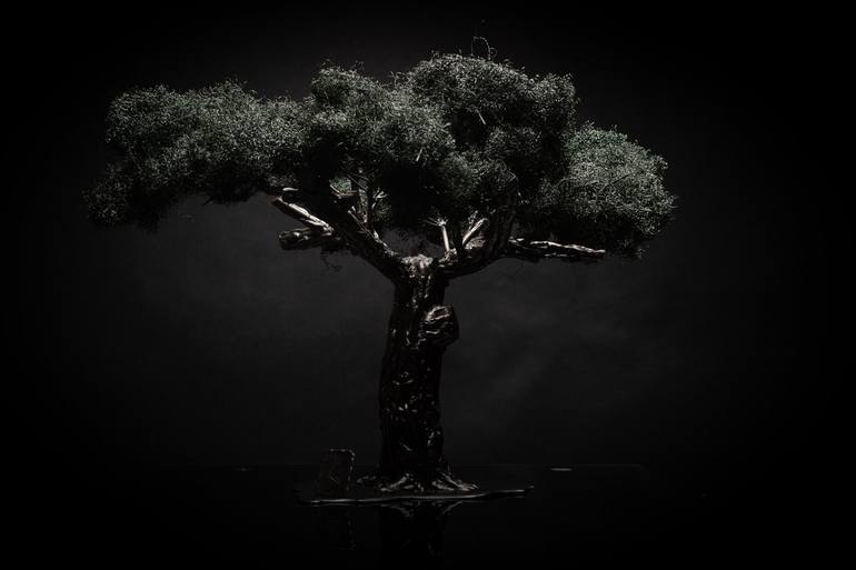 Original Art Deco Tree Sculpture by Σπύρος Παπαδόπουλος