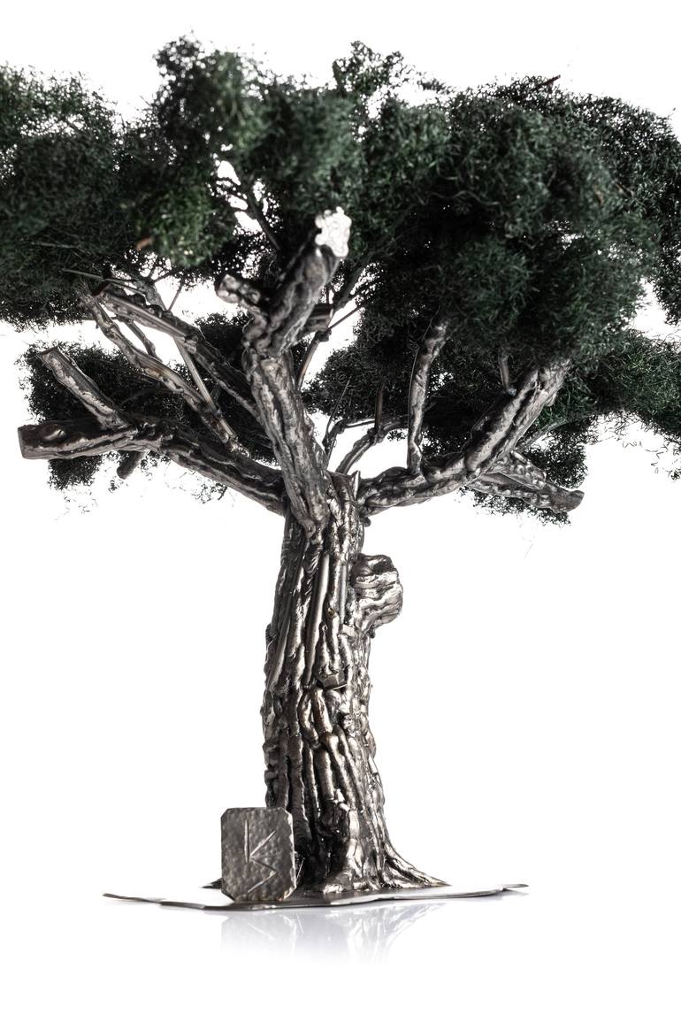 Original Art Deco Tree Sculpture by Σπύρος Παπαδόπουλος