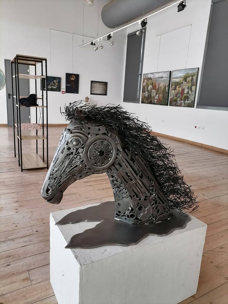 Original Abstract Animal Sculpture by Σπύρος Παπαδόπουλος