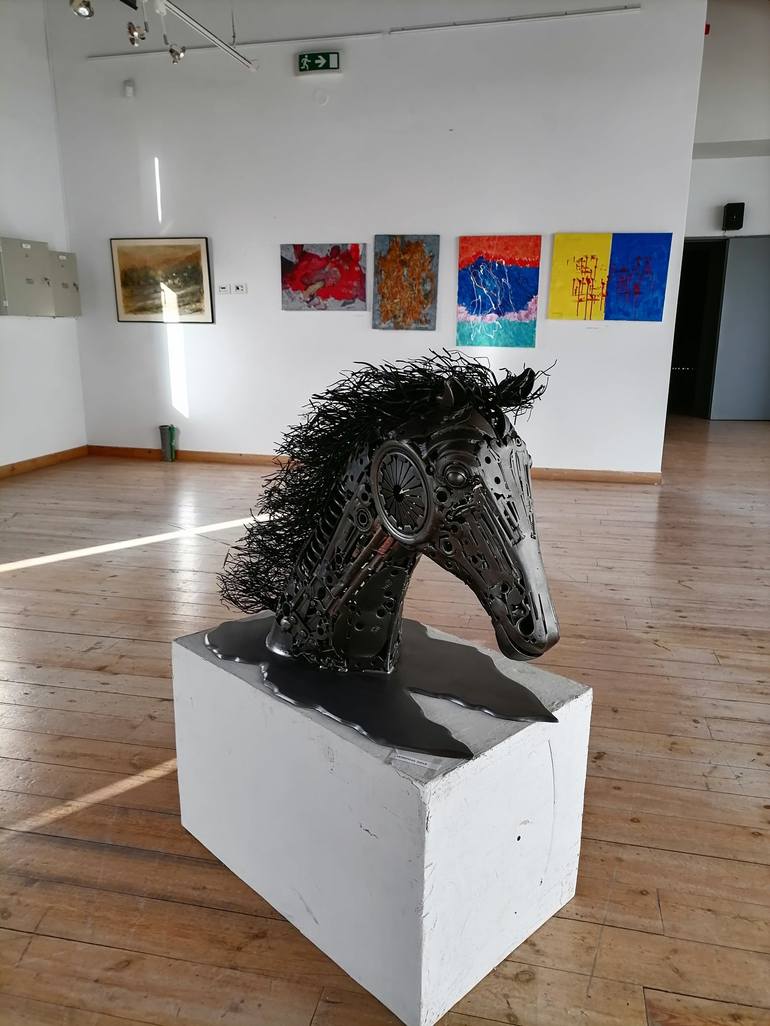 Original Abstract Animal Sculpture by Σπύρος Παπαδόπουλος