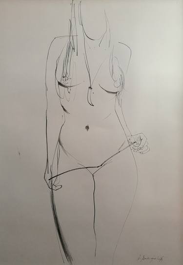 Print of Erotic Drawings by Aleksandar Zlatojevic