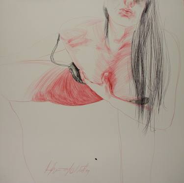 Print of Figurative Erotic Drawings by Aleksandar Zlatojevic