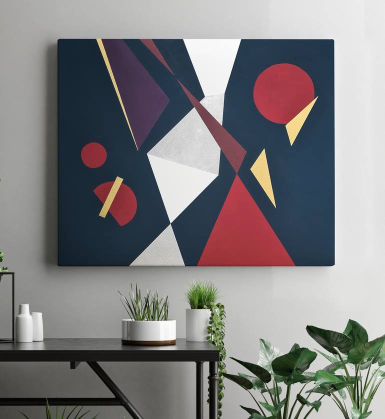 Original Minimalism Abstract Painting by Matthew Mifsud