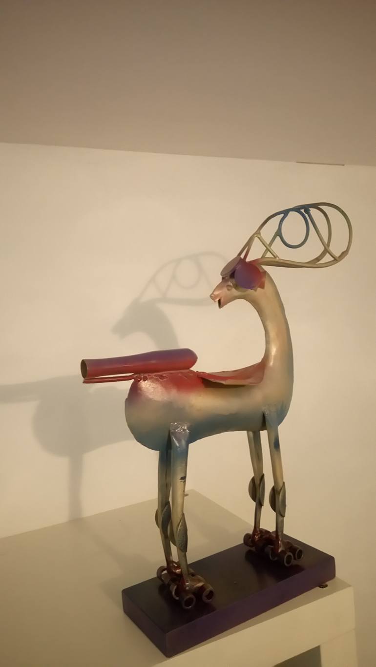 Rocket reindeer - Print