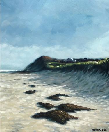 Print of Beach Paintings by Lucy Merra-Coe
