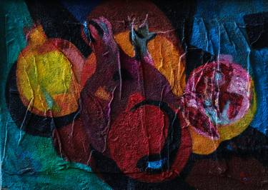 Print of Abstract Paintings by Faen Berg Sargsyan