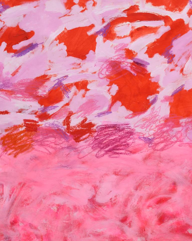 Original Abstract Expressionism Abstract Painting by Taylor Binda