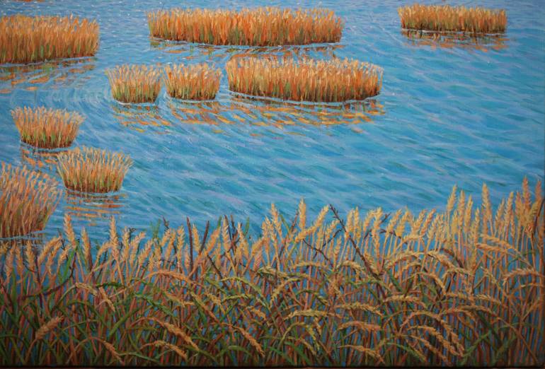 Original Contemporary Water Painting by Charmaine Anderson