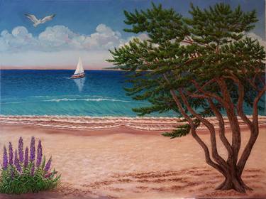 Original Realism Seascape Painting by Charmaine Anderson
