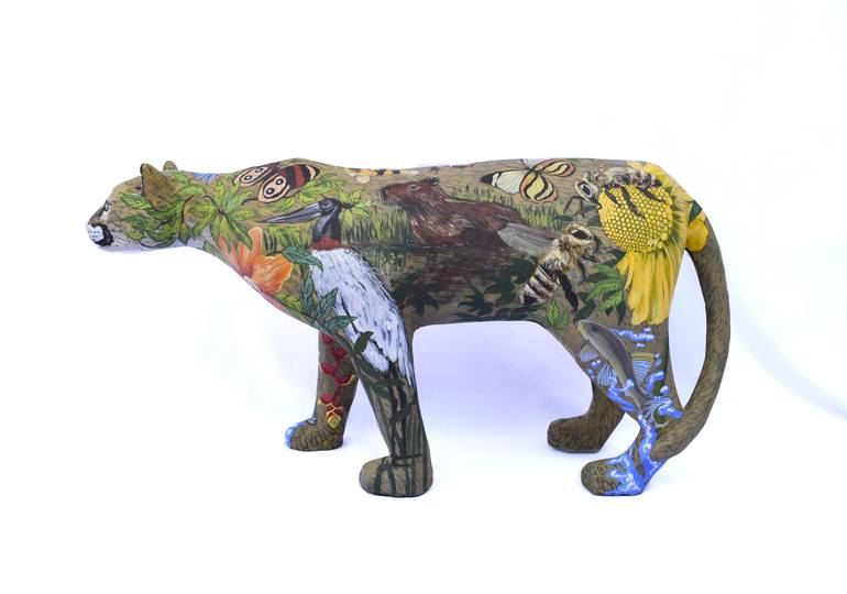 Original Fine Art Animal Sculpture by Jairo Arturo Ramírez